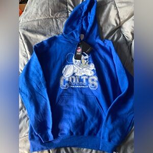 Junk Food Clothing NFL Indianapolis Colts Hoodie. NWT